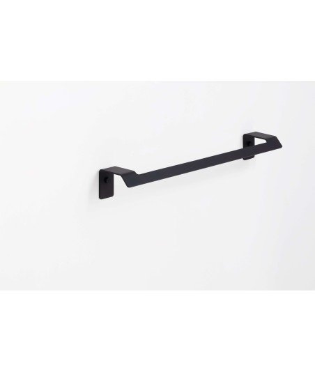 Toallero Barra 45 Cm Adhesivo - Negro Mate 02378081