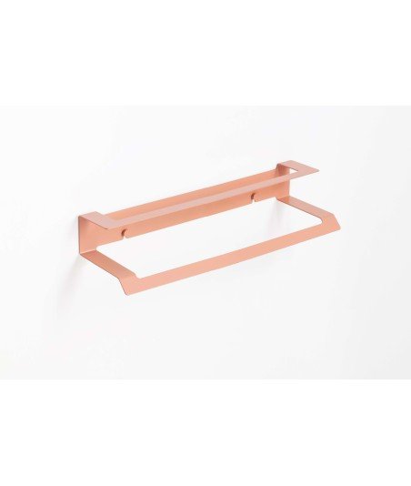 Toallero doble 37 cm adh - terracota