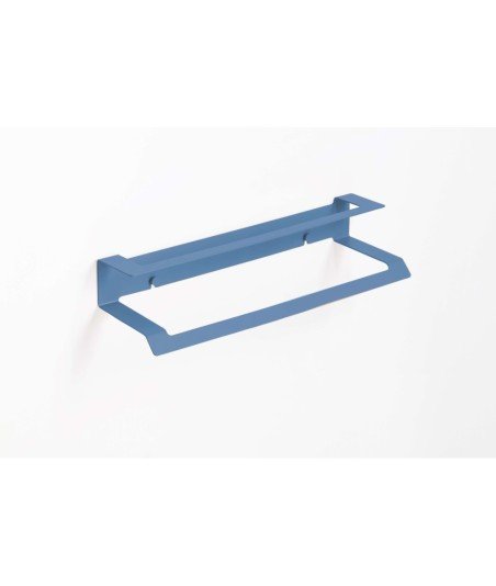 Toallero doble 37 cm adh - azul atlántico