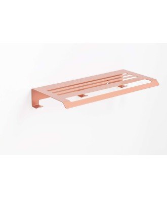 Toallero repisa con perchas adh - terracota