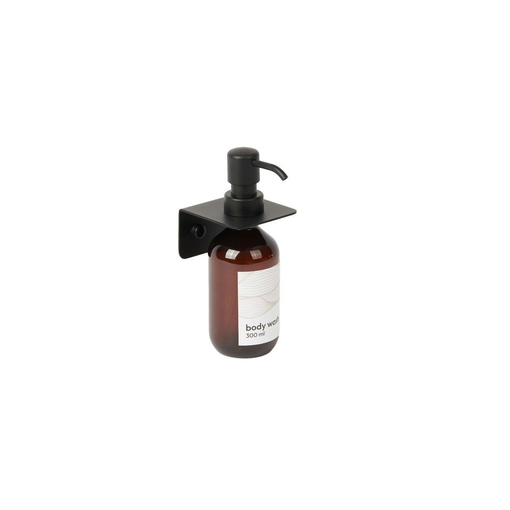 Dispensador individual de pared - negro mate