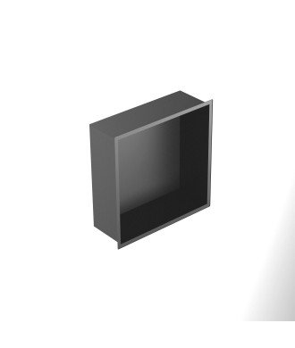 Hornacina 30 x 30 - negro mate
