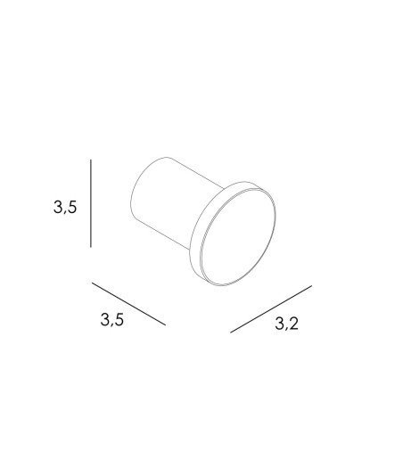 Percha dual fix - negro mate