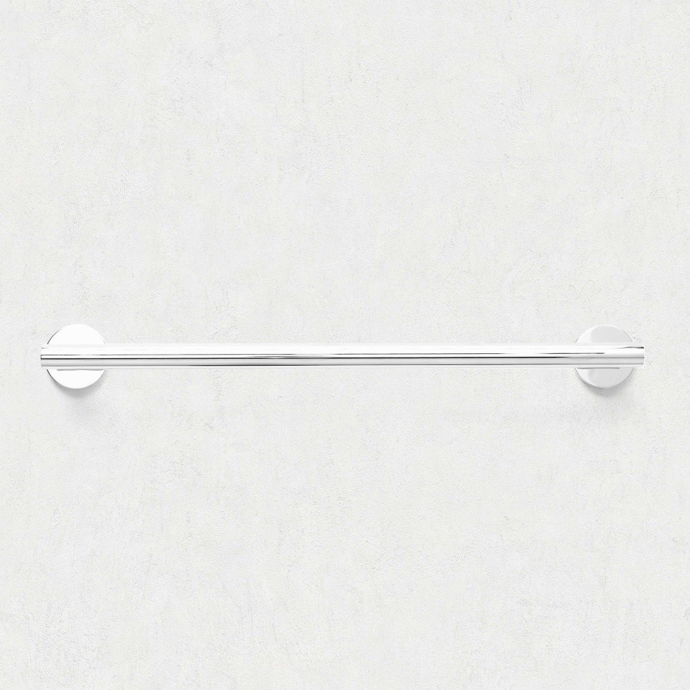 Toallero barra 45 cm dual fix - pulido brillo