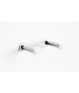 Portarrollos doble dual fix - pulido brillo