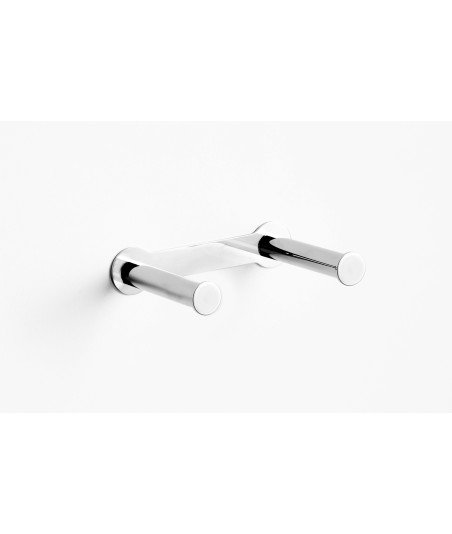 Portarrollos doble dual fix - pulido brillo
