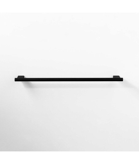 Toallero barra 45cm - negro