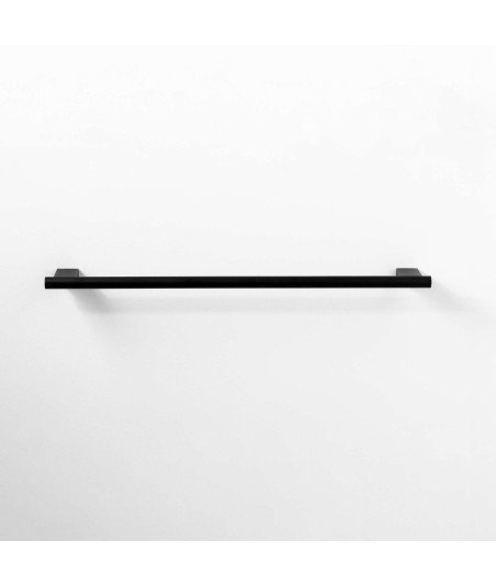 Toallero barra 60cm dual fix - gun metal