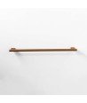 Toallero barra 60cm dual fix - bronce cepillado