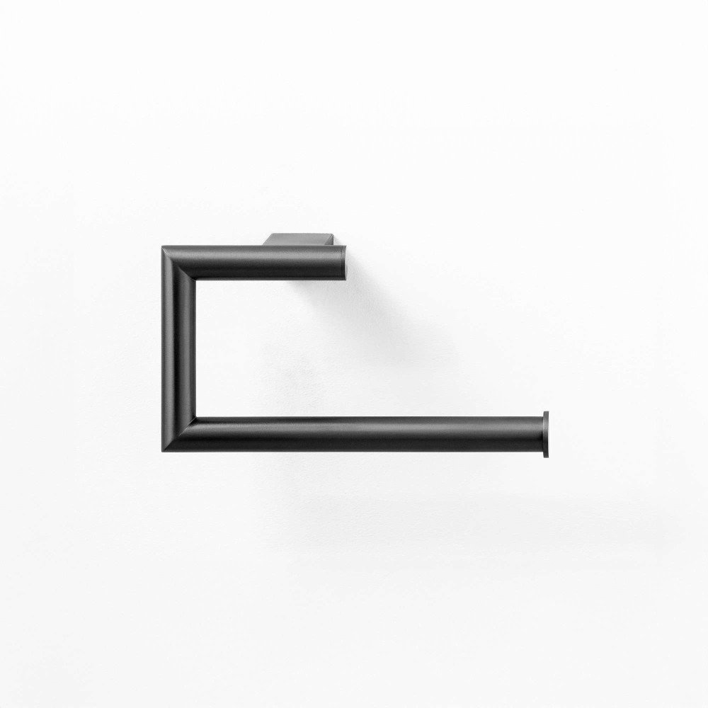 Toallero anilla dual fix - gun metal