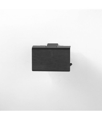 Portarrollos dual fix - gun metal
