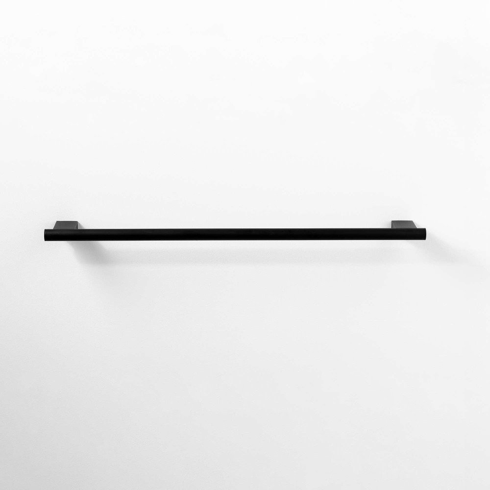 Toallero barra 45cm dual fix - gun metal
