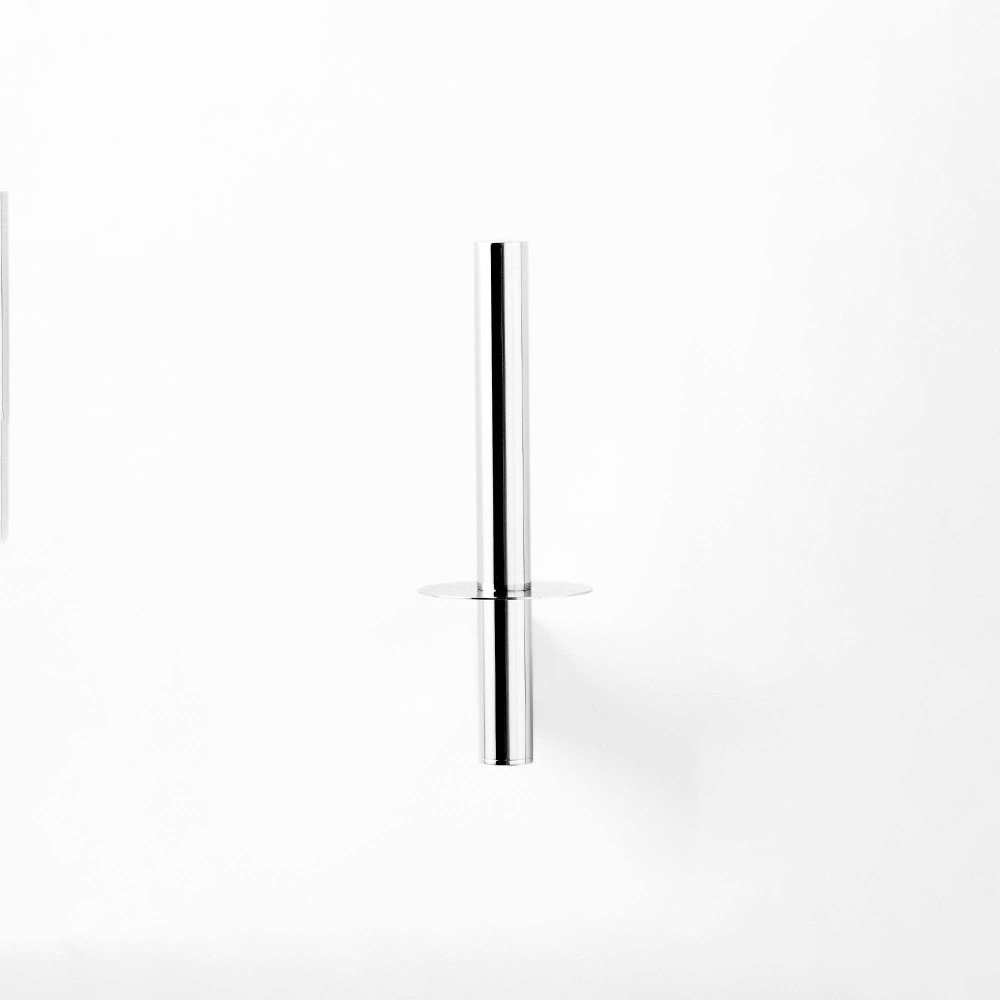Portarrollos vertical dual fix - cromo