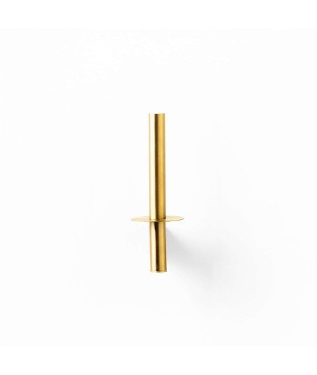 Portarrollos vertical dual fix - oro cepillado