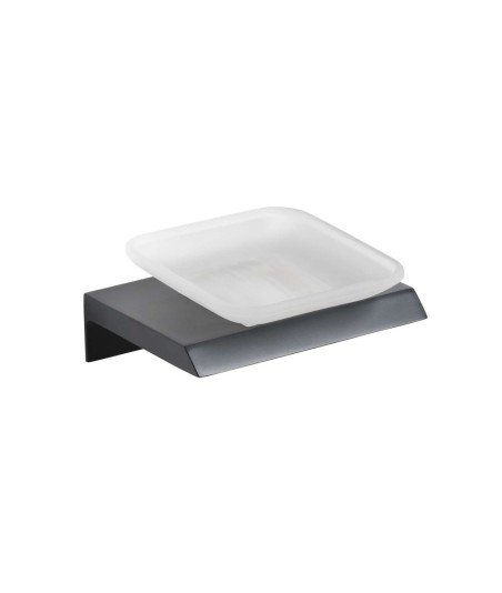 JABONERA PARED - NEGRO MATE
