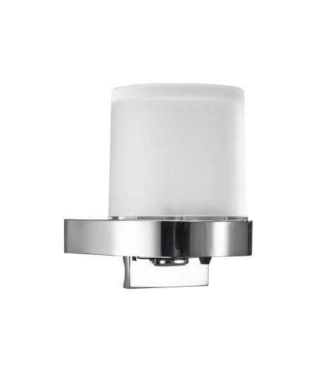 Dispensador de pared redondo - cromo