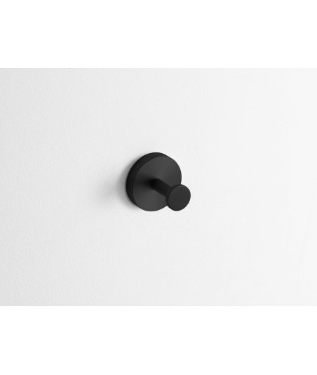 PERCHA DE PEGAR - NEGRO MATE