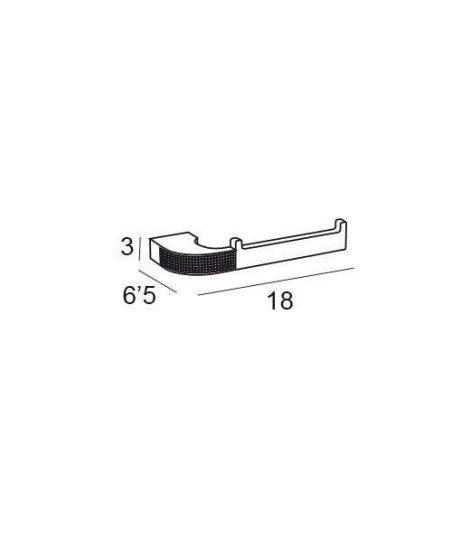 TOALLERO BIDET ADH. - CROMO