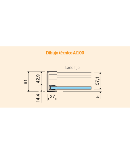 Mampara de ducha dos fijos más dos puertas correderas Pavía