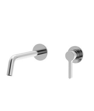 Grifo empotrado de lavabo Bambú Lluvibath