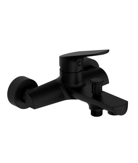 Grifo de bañera negro Mallorca Lluvibath