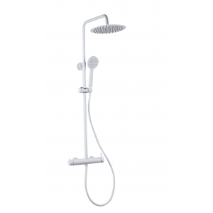 Columna de ducha blanca...