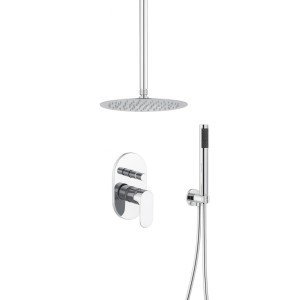 Ducha empotrada de pared...