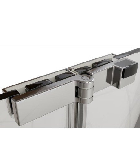 Mampara Plegable para Ducha con dos hojas