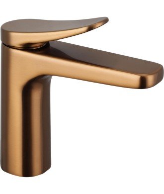 Grifo de lavabo cobre cepillado Clio IO