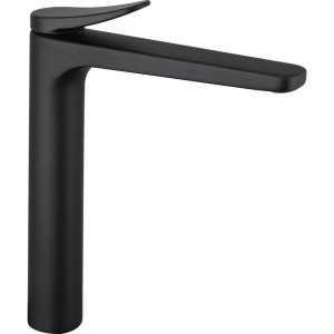 Grifo alto de lavabo negro...