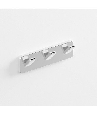 Percha quadra plata IO