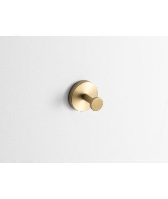 Percha round oro cepillado IO
