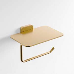 Portarrollos con tapa oro...