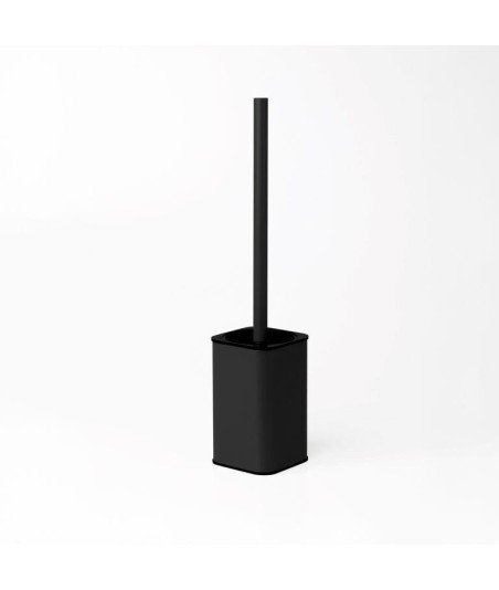 Escobillero de suelo negro mate quadra IO
