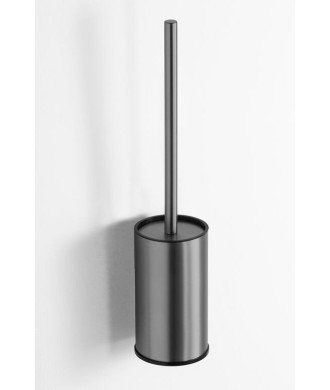 Escobillero de pared titanio round IO