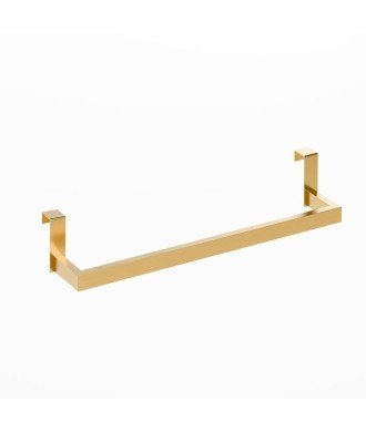 Toallero lateral mueble oro cepillado quadra IO