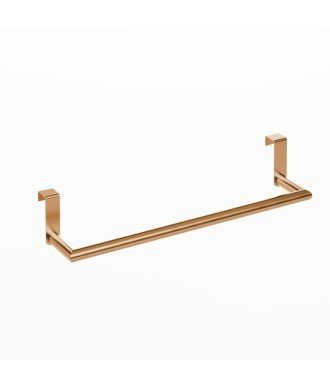 Toallero lateral mueble cobre cepillado round IO