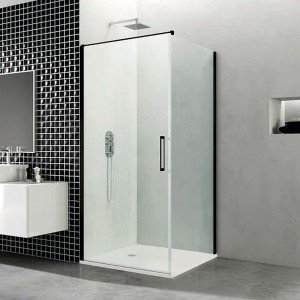 Mampara negra 1 abatible +...