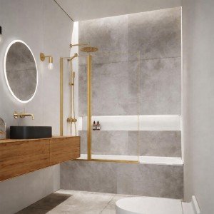 Mampara de bañera un fijo...