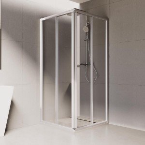Mampara de ducha angular...