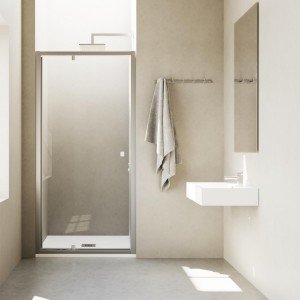 Mampara de ducha con puerta...