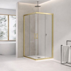 Mampara angular oro...