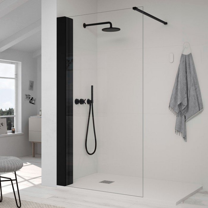 Mampara fija de ducha con...