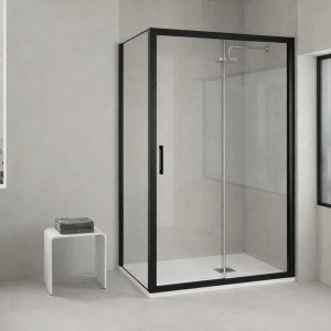 Mampara rectangular negro...