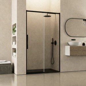 Mampara de ducha frontal...
