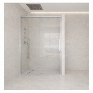 Mampara de ducha frontal...