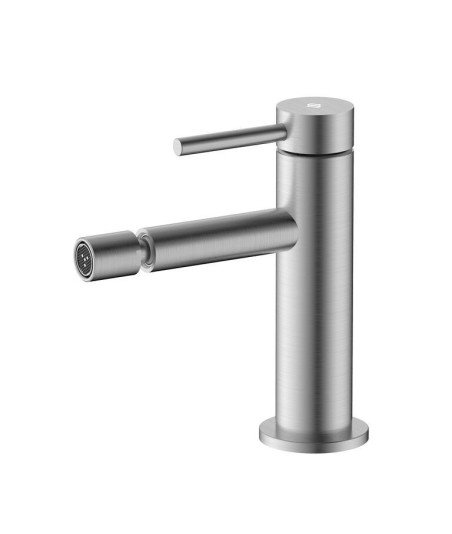 Grifo de bidé acero inox y acabado en negro Persio MIOX IO