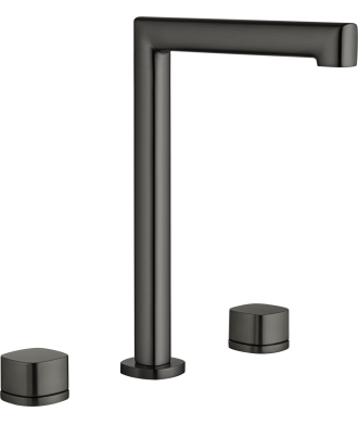 Lavabo Bimando Sobrencimera Caño Alto Toscana black gun metal IMEX