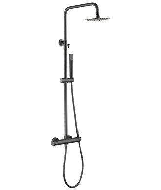 Columna de ducha Bless Gun Metal IMEX