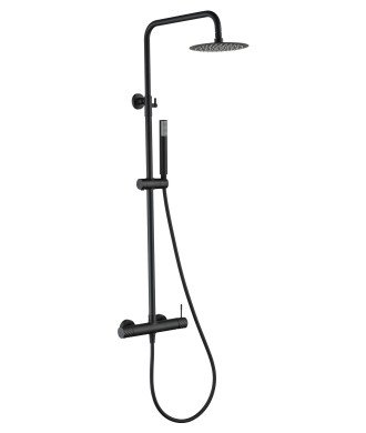 Columna de ducha Bless Negro IMEX